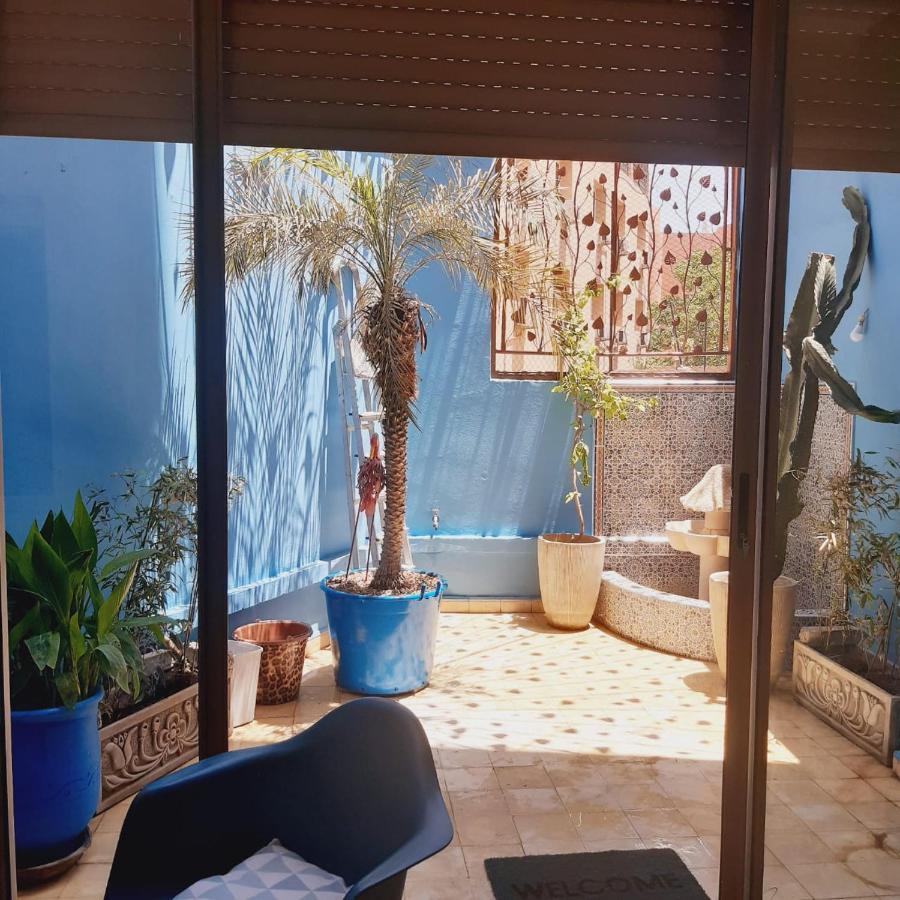 Appartement Patio Centre Gueliz Marrákes Kültér fotó