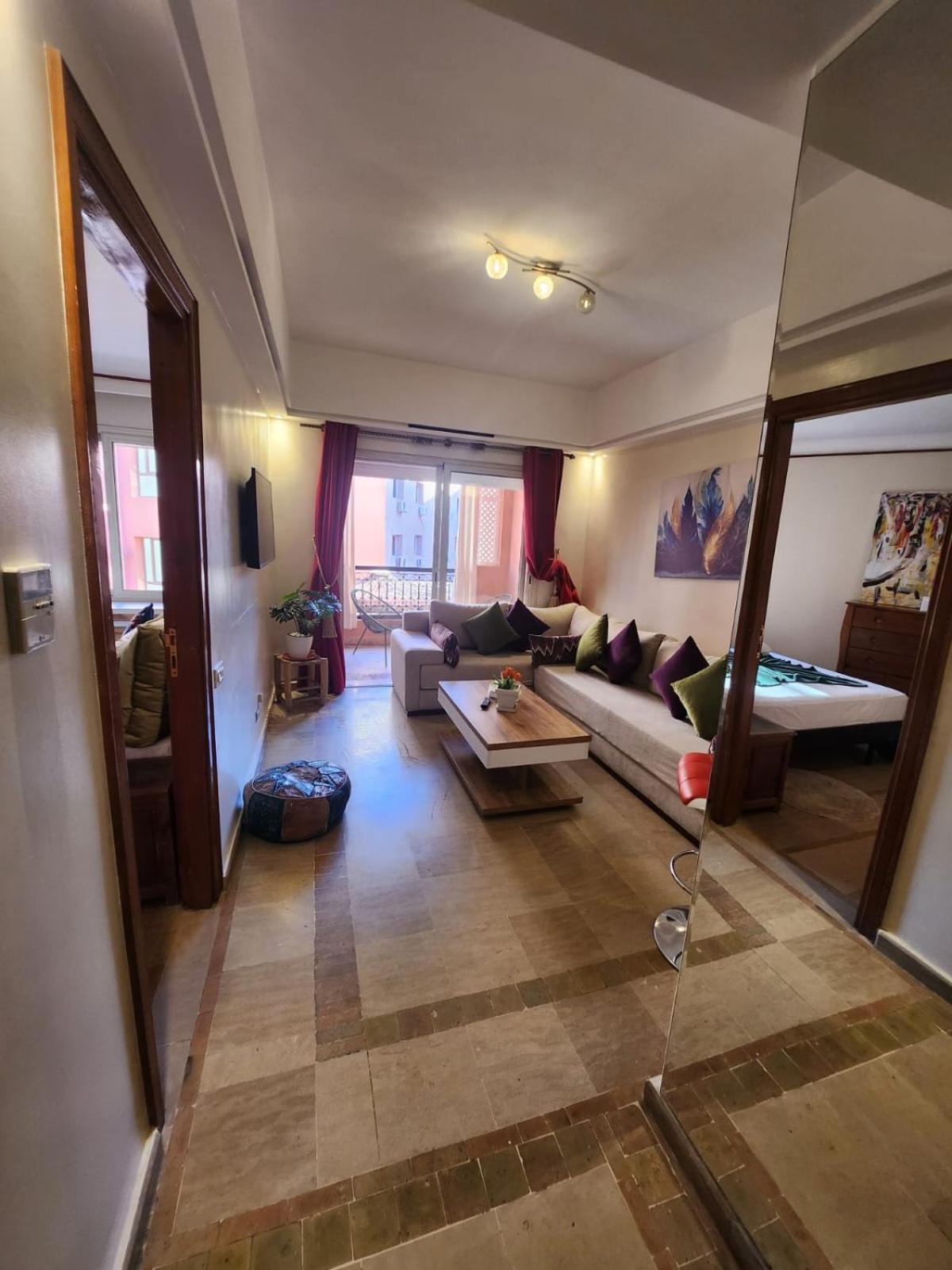 Appartement Patio Centre Gueliz Marrákes Kültér fotó